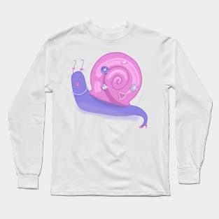 Fancy Snail Long Sleeve T-Shirt